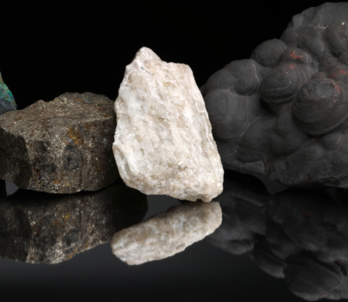 Lithium ore minerals